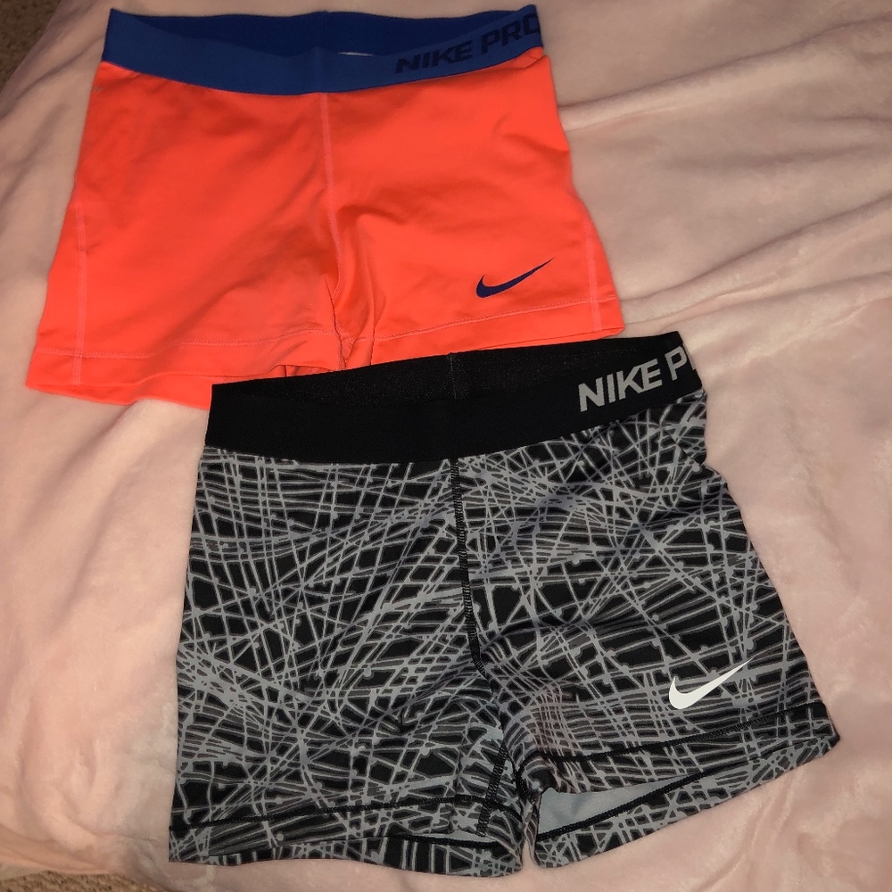 (2) BUNDLE Nike Pro Spandex